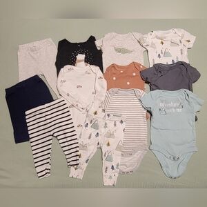 Baby Bundle Bodysuit and Pants Lot